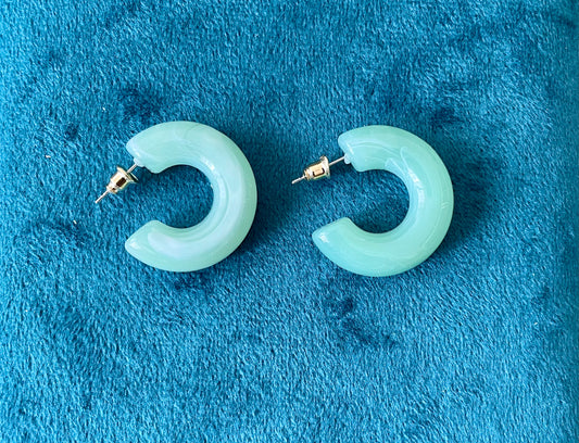 Boucle d'oreille acrylique - TRIVET